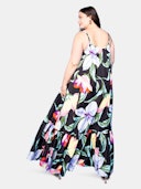 Floral Voluminous Maxi Dress: additional image