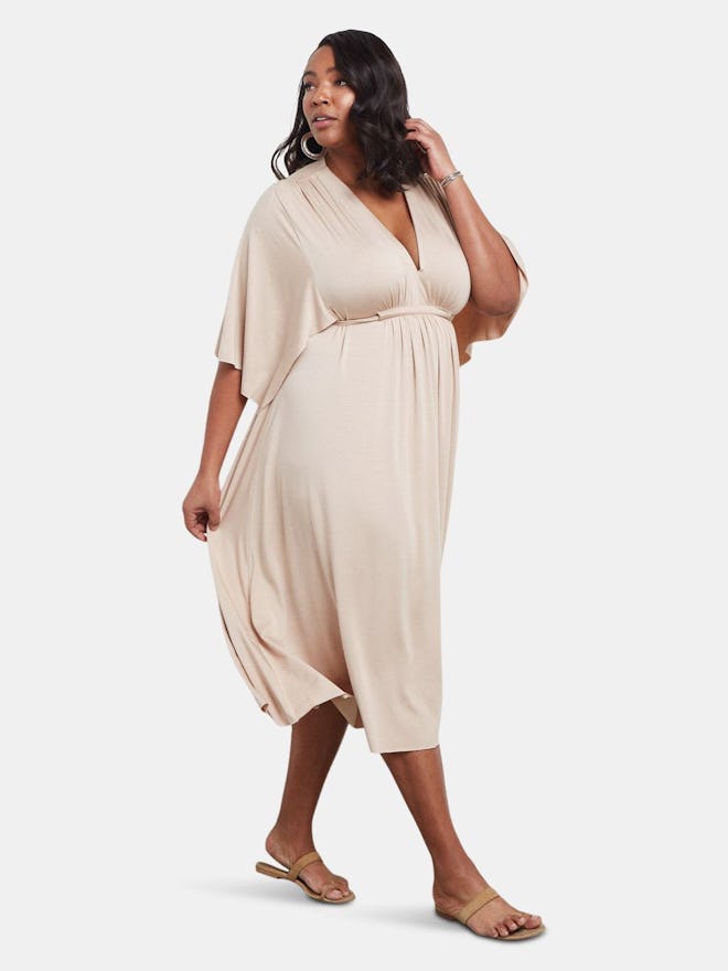 Mid-Length Caftan - Plus Size: image 1