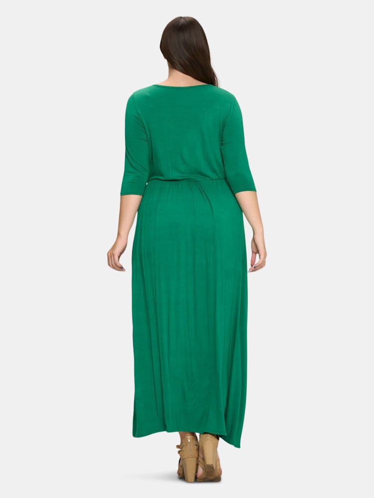 Maxi Wrap Dress: additional image