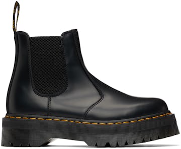 Black 2976 Platform Chelsea Boots: image 1