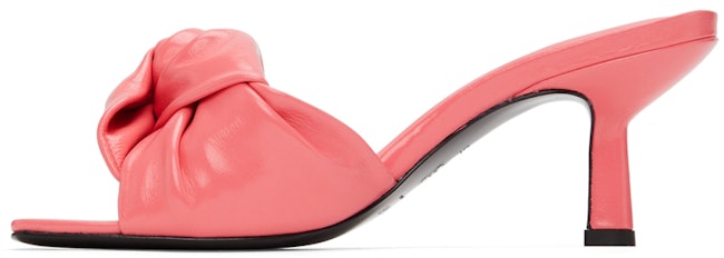 Pink Lana Heeled Sandals: additional image