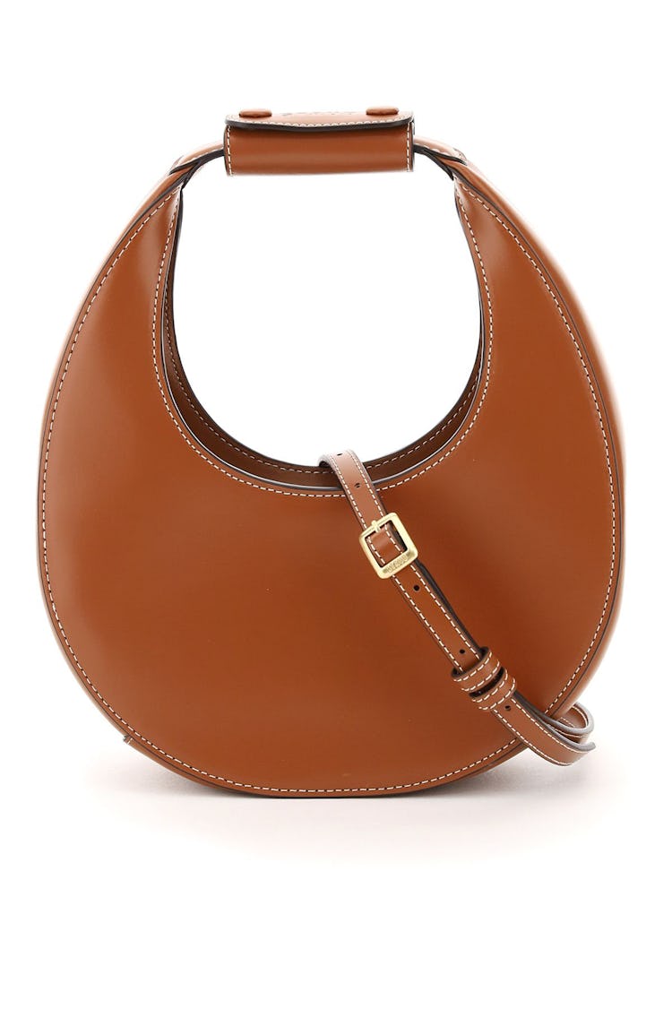 Staud Mini Moon Leather Bag: image 1