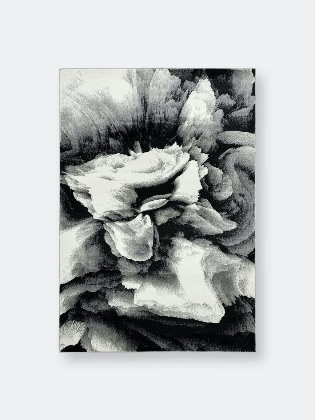 Abani Arto Collection Contemporary 3D Geometric Area Rug: image 1