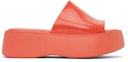 Red Melissa Becky Sandals: additional image