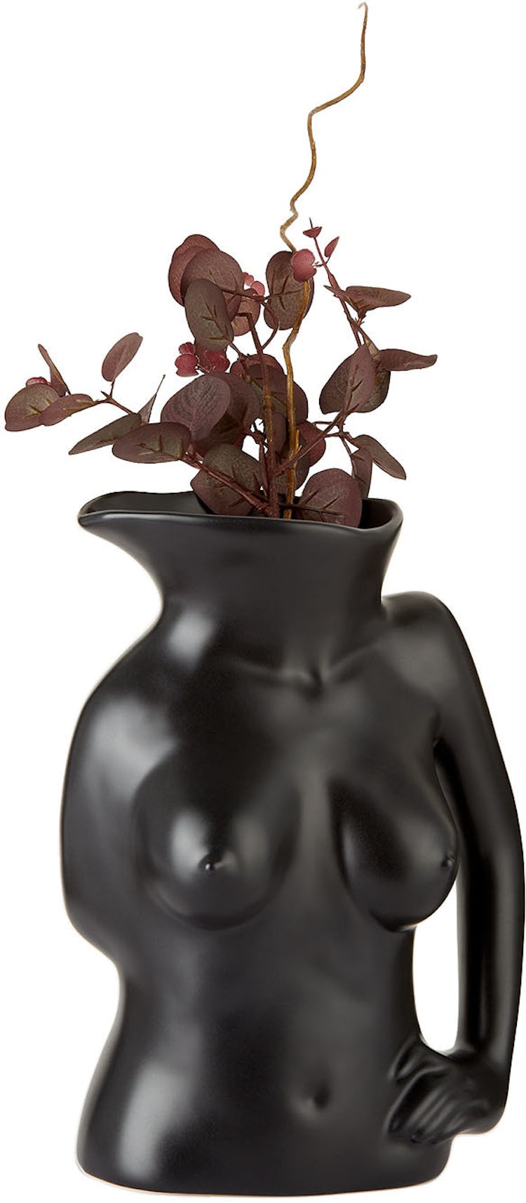 Black Ceramic Jugs Jug: additional image