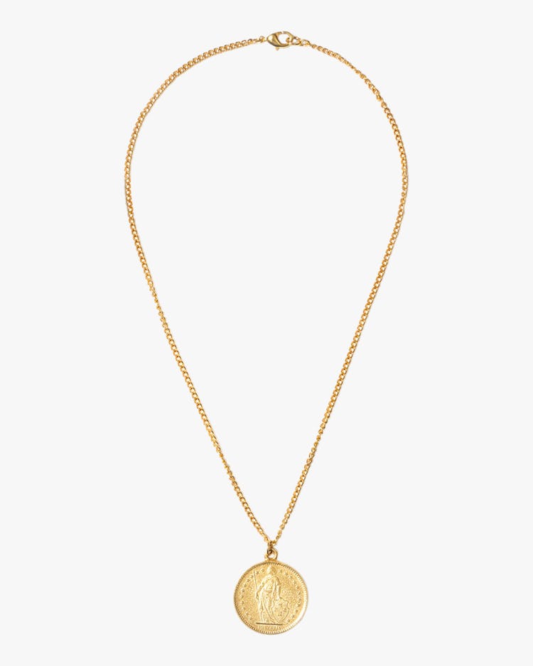 Coin Pendant Necklace: image 1