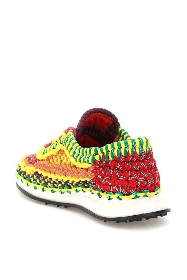 Valentino Garavani Crochet Sneakers: additional image