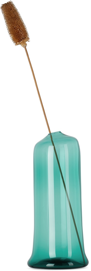 Green XL Gems Tall Vase: image 1