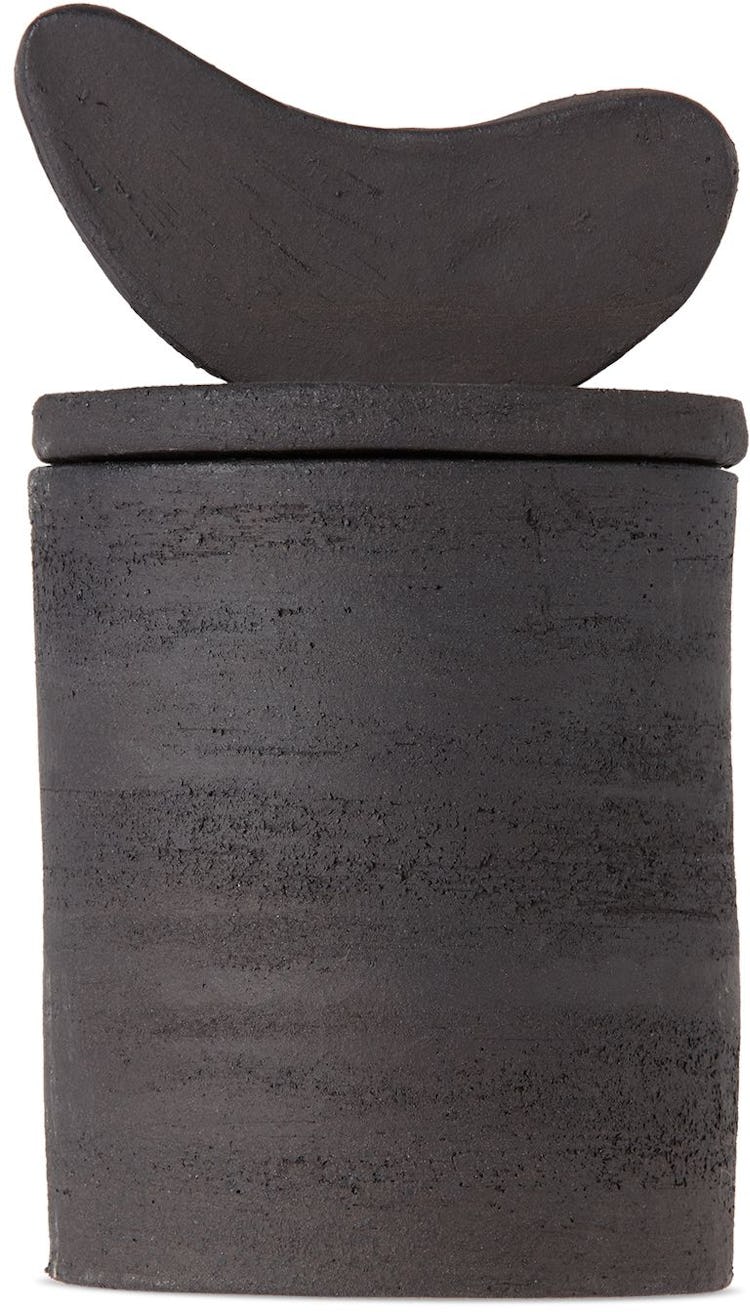 Limited Edition Black Sculptural Scented Candle No. 35: additional image