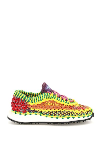 Valentino Garavani Crochet Sneakers: image 1