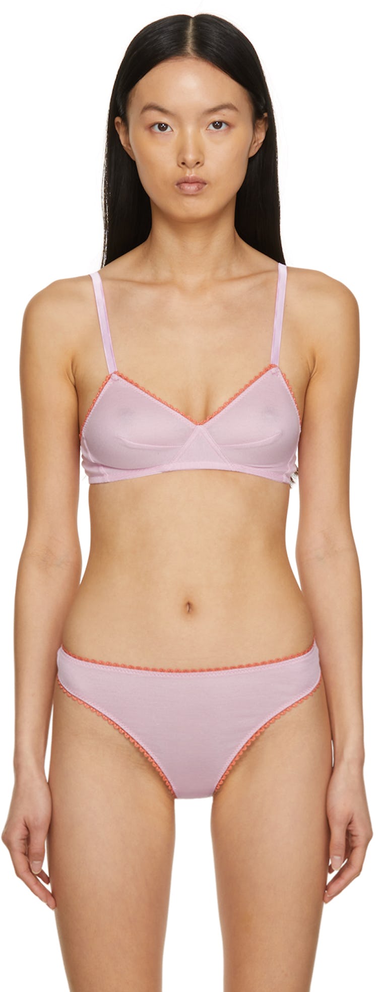 Pink Antonia Bralette: image 1