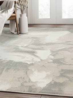 Abani Arto Collection Contemporary 3D Geometric Area Rug: additional image