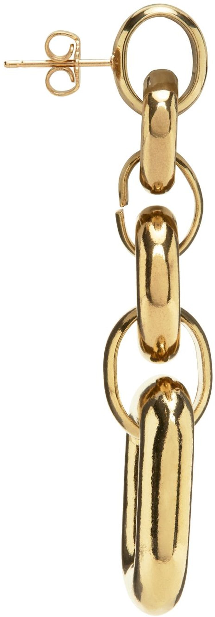 Gold Bianca Earrings: additional image