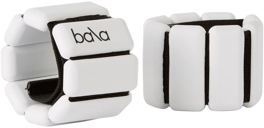 White Weighted Bangles, 0.5 lb: image 1