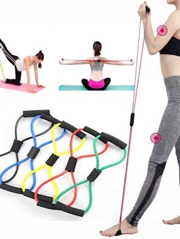 Figure-8 Resistance Band for Strength and Stability Exercises: additional image