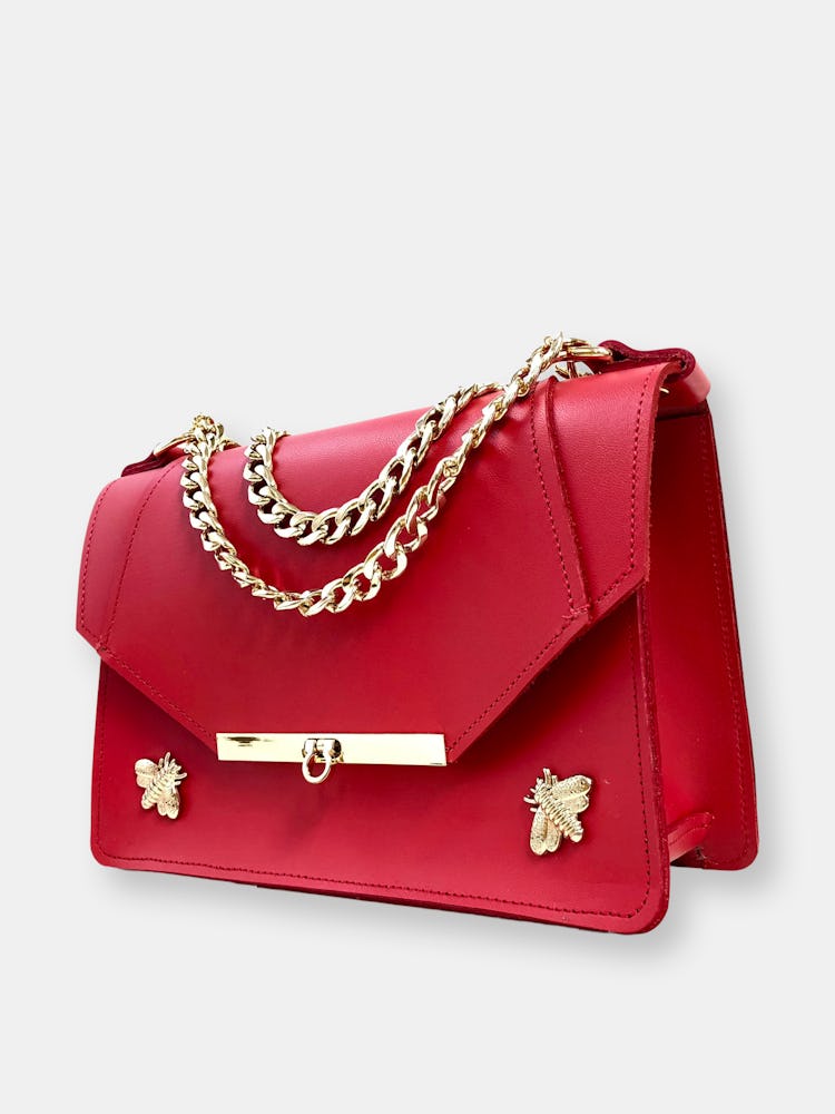 Gavi Bag in Poppy Red: image 1