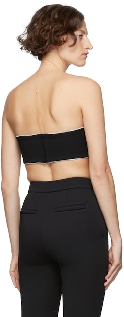 Black Lillies Tube Top: additional image