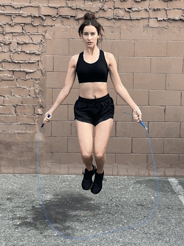 Weighted Jump Rope with Adjustable Steel Wire Cable: additional image