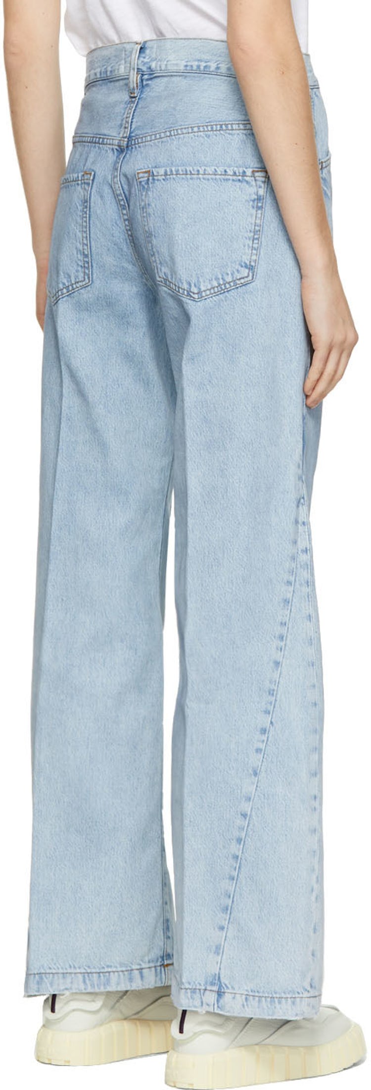 Blue 'Le Baggy Palazzo' Jeans: additional image