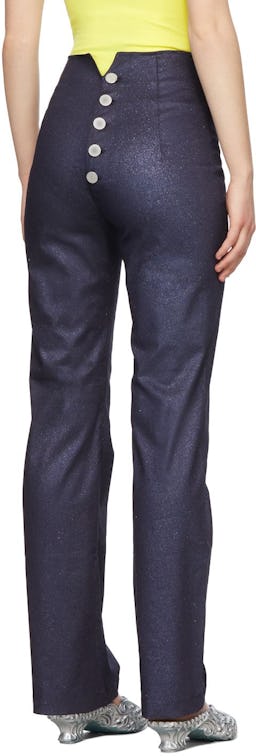 Indigo Shimmer Contra Jeans: additional image