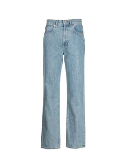 London High-Waisted Straight Leg Jeans: image 1