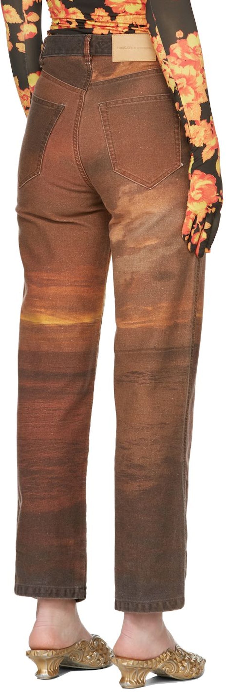 Orange Sunset Jeans: additional image