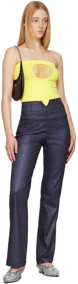 Indigo Shimmer Contra Jeans: additional image
