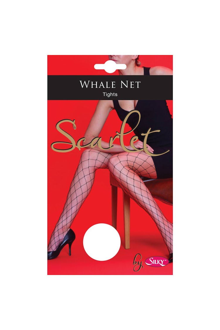 Silky Womens/Ladies Scarlet Whale Net Tights (1 Pair) (White): image 1