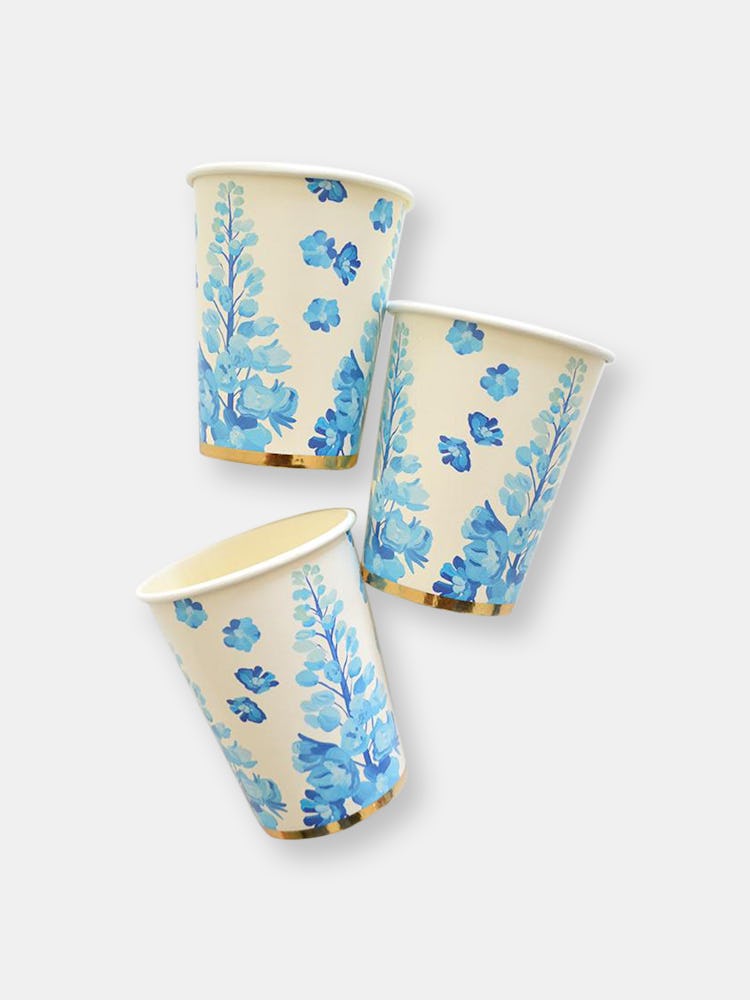 Pacific Blue Paper Cups: image 1