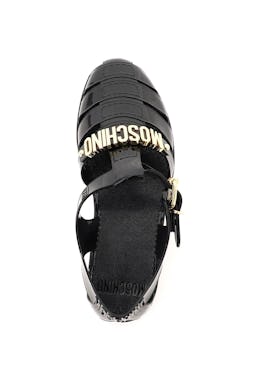 Moschino Jelly Sandals With Logo: additional image