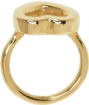 Gold Cuore Ring: additional image