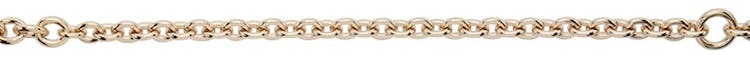 Gold Curb Chain Belt: additional image