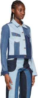 Blue Rework Denim Jacket: additional image