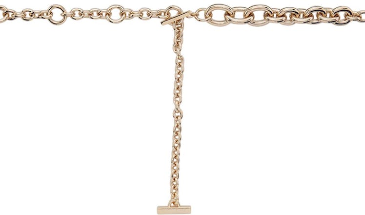 Gold Curb Chain Belt: image 1