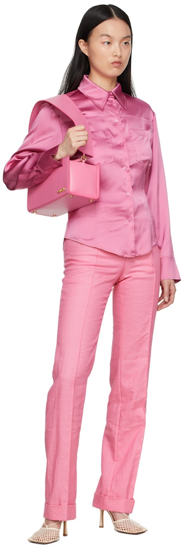 Pink 'La Chemise Mentalo' Shirt: additional image