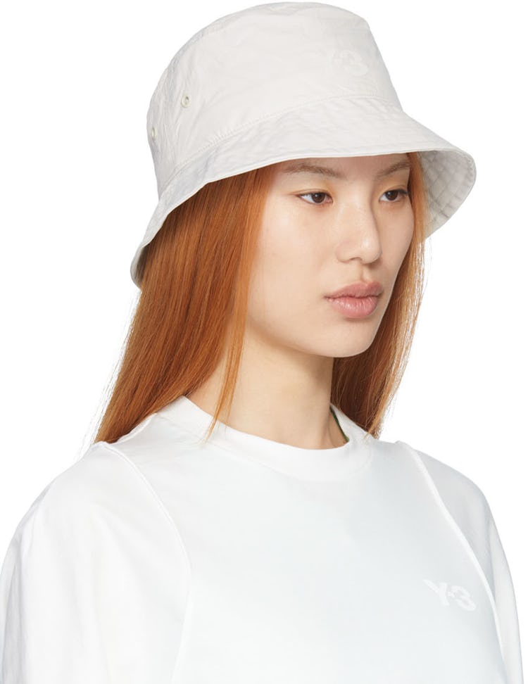 Gray Logo Bucket Hat: additional image