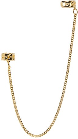 Gold Chain Airpods Ear Cuff: image 1