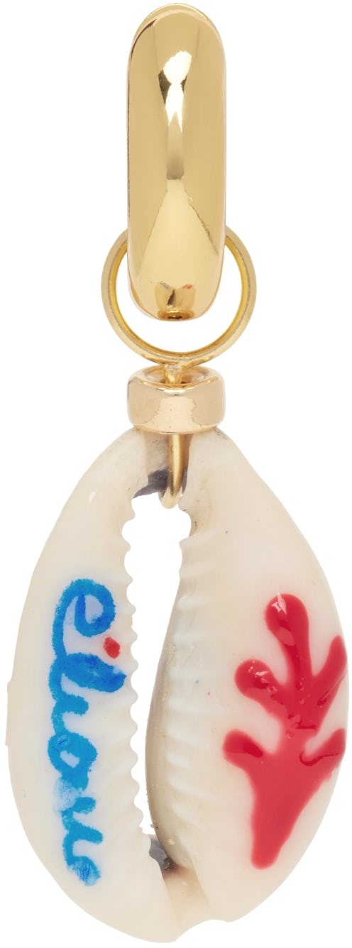 Gold Azure Single Earring: image 1