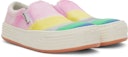 Multicolor Canvas Stripe Sneakers: additional image