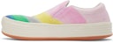 Multicolor Canvas Stripe Sneakers: additional image