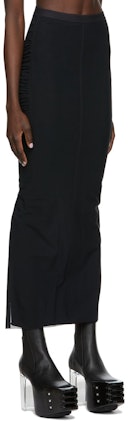 Black Mesh Lupo Skirt: image 1