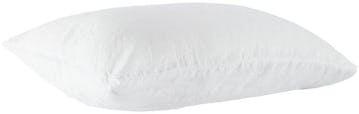 Off-White Linen Pillow Sham: image 1
