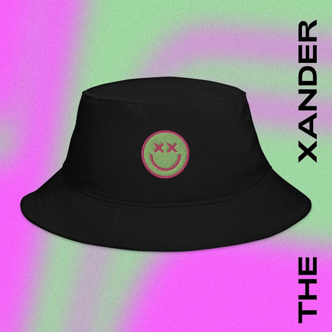 The Xander Embroidered Bucket Hat: additional image