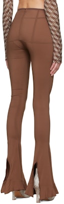 Brown Viscose Trousers: additional image