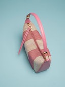 Koa Large Woven Hobo Bag - Pink: additional image
