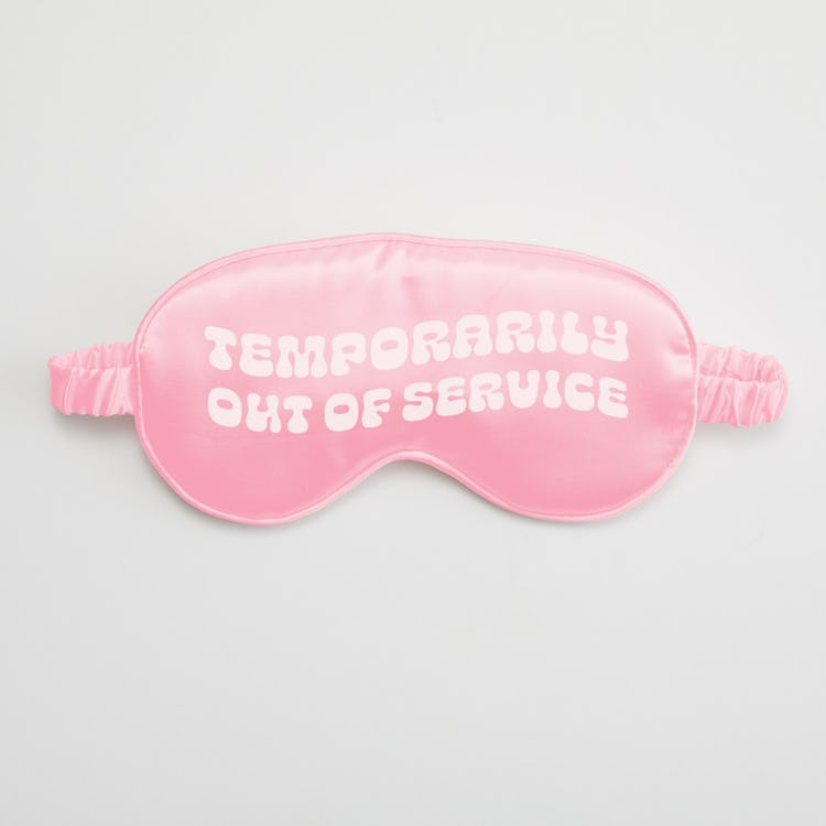 Temporarily Out of Service eye mask: image 1
