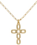 Gold Luciana Pendant Necklace: additional image