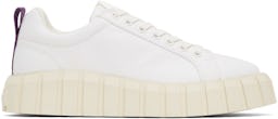 White Canvas Odessa Sneakers: image 1