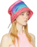 Multicolor Denim Bucket Hat: additional image