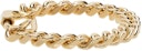 Gold Curb Chain Bracelet: additional image